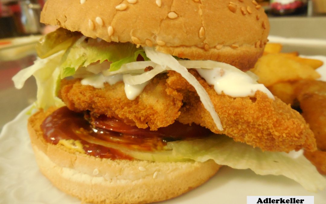 Die bayrische Antwort  „Schnitzel-Burger“